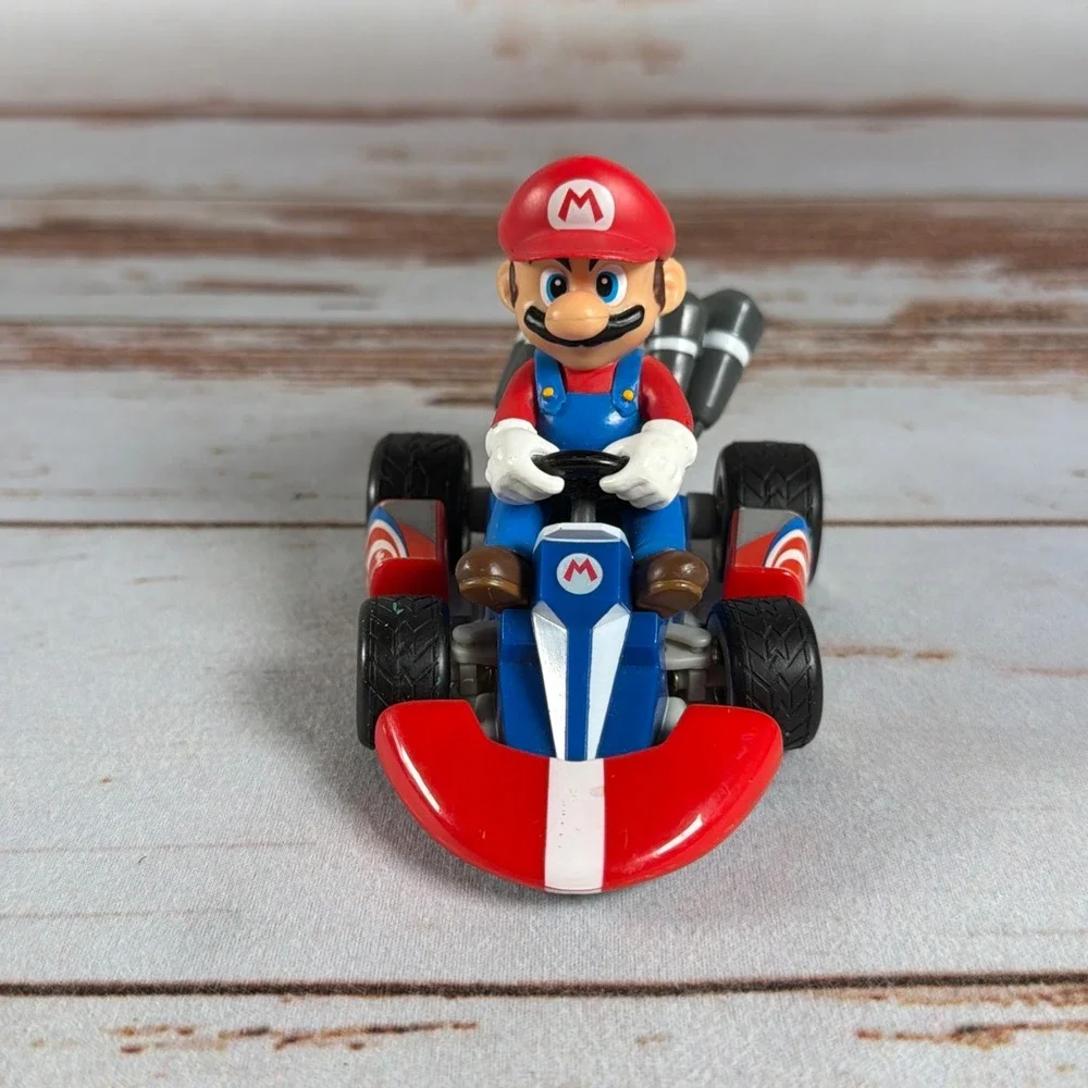 Mario Kart Wii Mini RC Radio Control Kart 2011 TESTED WORKING No Remote